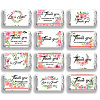 Leaf Paper Self Adhesive Mini Candy Bar Wrappers DIY-WH0604-004-1