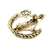 Tibetan Style Alloy Constellation Brooches JEWB-I034-37AG-2