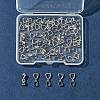 50Pcs Brass Ice Pick Pinch Bails IFIN-FS0001-47B-6