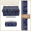 8.8 Yards Nation Style Polyester Lace Trim Ribbon OCOR-HY0001-43-2