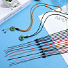 24Pcs 8 Styles Nylon Cord Necklace Makings NJEW-SC0001-43-3