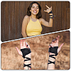 1Pair Imitation Leather Cord Sexy Wrap Bracelets AJEW-CL0001-39-5