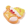 Animal Christmas Socking Theme Opaque Resin Decoden Cabochons RESI-S397-03C-2