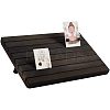 7-Slot Wooden Place Card Display Stands ODIS-WH0029-52B-1