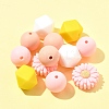 5 Styles Food Grade Eco-Friendly Silicone Beads SIL-FS0001-23-7