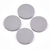 Painted Natural Wood Beads X-WOOD-S049-02A-07-1