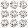 AHADERMAKER 30Pcs Alloy Rhinestone Cabochons ALRI-GA0001-09S-1