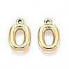 Ion Plating(IP) 304 Stainless Steel Pendants STAS-N109-261A-G-1
