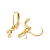 304 Stainless Steel Leverback Earring Findings LS-STAS-G283-01G-2