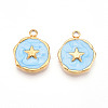 304 Stainless Steel Pendants STAS-N108-04B-G-1