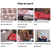 Carbon Steel Cutting Dies Stencils DIY-K015-07-3