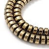 Electroplated Synthetic Non-magnetic Hematite Beads Strands G-Z032-C02-03LG-3