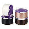 4 Rolls 4 Styles Nylon Thread NWIR-PH0002-50-1
