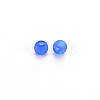 Frosted Transparent Acrylic Beads X-MACR-S371-11A-2