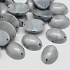 Garment Accessories Acrylic Imitation Pearl Links ACRT-M016-6x8mm-P35-1