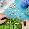20Pcs 10 Styles Alloy Enamel Pendant Locking Stitch Markers HJEW-PH02070-3