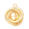 PVD Vacuum Plating 304 Stainless Steel Pendants STAS-A059-02G-3