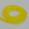 Transparent Glass Bead Strands GLAA-G013-10mm-68-2