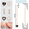 2 Sets Alloy Enamel Cup Pendant Decorations HJEW-SC0001-56Z-2