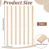 12Pcs Wood Craft Sticks AJEW-BC0010-05B-2