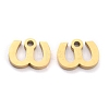 304 Stainless Steel Pendants STAS-F267-10W-G-2