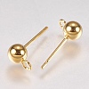 202 Stainless Steel Stud Earring Findings LS-STAS-G173-12G-5mm-2