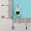 925 Sterling Silver Birthstone Charms LS-STER-G035-01E-02-3