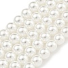 Glass Pearl Beads Strands HY-G002-01C-01-1