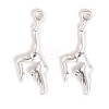 Tibetan Style Zinc Alloy Dancer Pendants LS-X-TIBEP-R334-283AS-RS-1