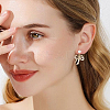 20Pcs 2 Colors 316 Surgical Stainless Steel Clip-on Earring Findings STAS-BBC0008-58A-6
