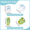 60Pcs 10 Styles Opaque Resin Decoden Cabochons RESI-NB0002-08-2