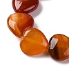 Natural Red Agate Beads Strands G-I372-A03-02-4