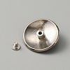 Zinc Alloy Buttons BUTT-WH0030-01B-2