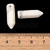 Natural Howlite Pointed Pendants G-C158-05N-3