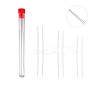 Tarnish Resistant Stainless Steel Collapsible Big Eye Beading Needles X-SENE-PW0013-02U-1