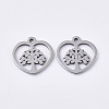 Non-Tarnish 201 Stainless Steel Charms STAS-T050-021P-1