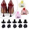 10Sets 5 Style TPU Plastic High Heel Stoppers Protector AJEW-GF0005-21B-5