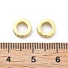 Brass Micro Pave Cubic Zirconia Spacer Beads KK-Q006-64G-01-2