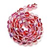 Transparent Glass Beads GLAA-B022-8mm-04-2