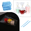 500Pcs Polka Dot PET Plastic Wire Twist Ties FIND-WH20005-40A-7