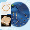 150Pcs 3 Style Brass & Alloy Ice Pick Pinch Bails FIND-AR0004-74G-6