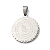 304 Stainless Steel Pendants STAS-O120-04P-01-1