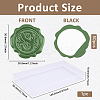 50Pcs Adhesive Wax Seal Stickers DIY-CA0006-13I-2