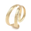 304 Stainless Steel Cuff Bangles for Women BJEW-B150-02G-4