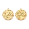304 Stainless Steel Pendants STAS-T065-16G-1