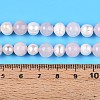 Dyed Natural White Jade Round & Natural Cultured Freshwater Pearl Grooved Potato Beads Strands PEAR-N019-03-5