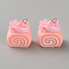 Opaque Resin Pendants RESI-CJC0028-05P-01-2