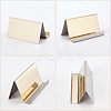 Stainless Steel Business Card Frame ODIS-WH0008-37LG-4