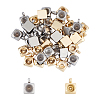 304 Stainless Steel Pendant Rhinestone Settings STAS-UN0009-45-1