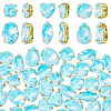 106pcs 6 Style Sew On Rhinestone FIND-OC0004-09F-1